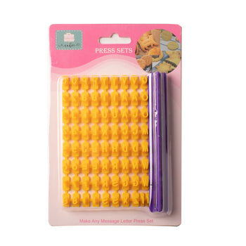 Réglette à lettre et chiffre miniature avec boîte