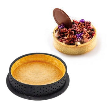 Cercle à tarte perforée 10 cm