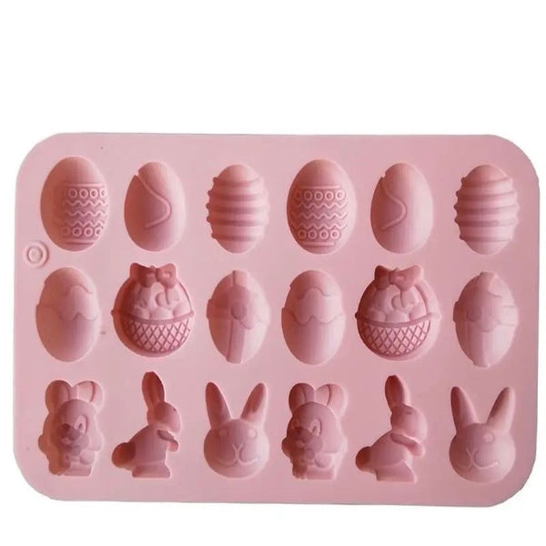 Moule silicone chocolats de Pâques